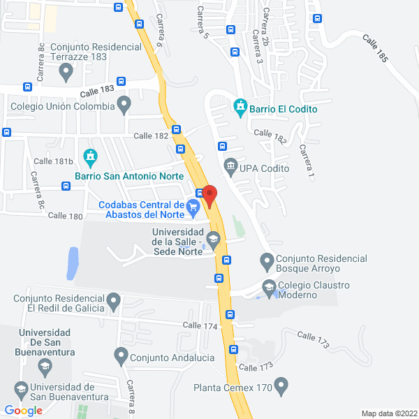 Mapa de Bis-R Consultores De Seguros Ltda.