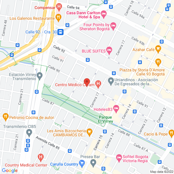 Mapa de Agencia De Seguros Reyes Y Asociados Ltda