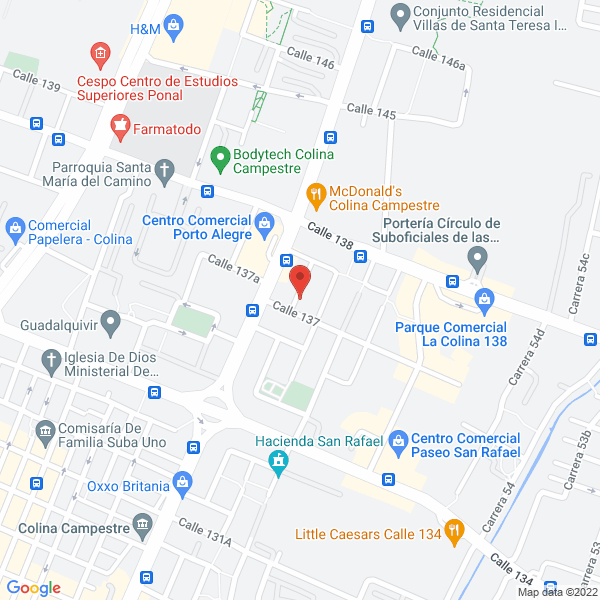 Mapa de Xper Control Ltda.