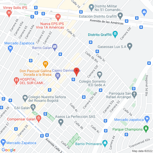 Mapa de Refrieléctricos J.M.