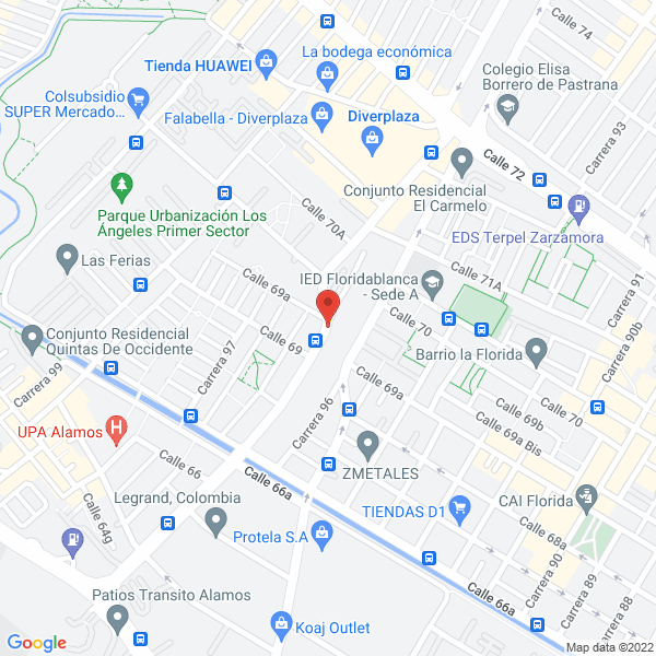 Mapa de Lavacar De Colombia