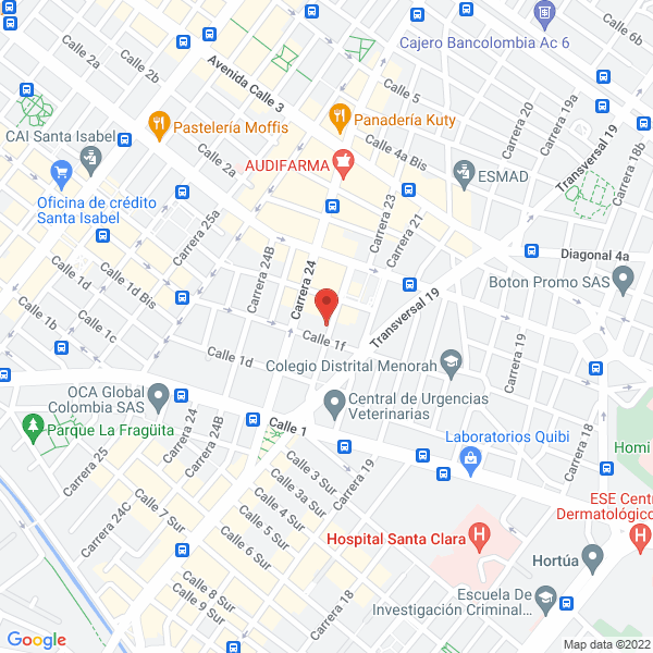 Mapa de Ornamecar Ltda.
