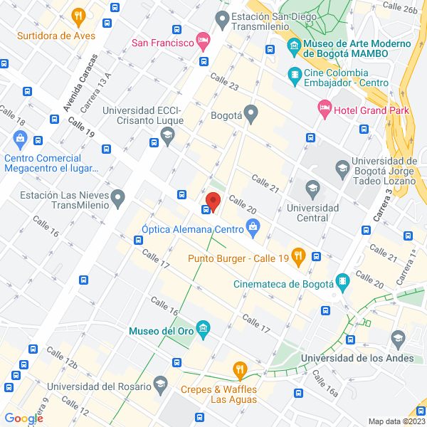 Mapa de Codanafre Ltda.