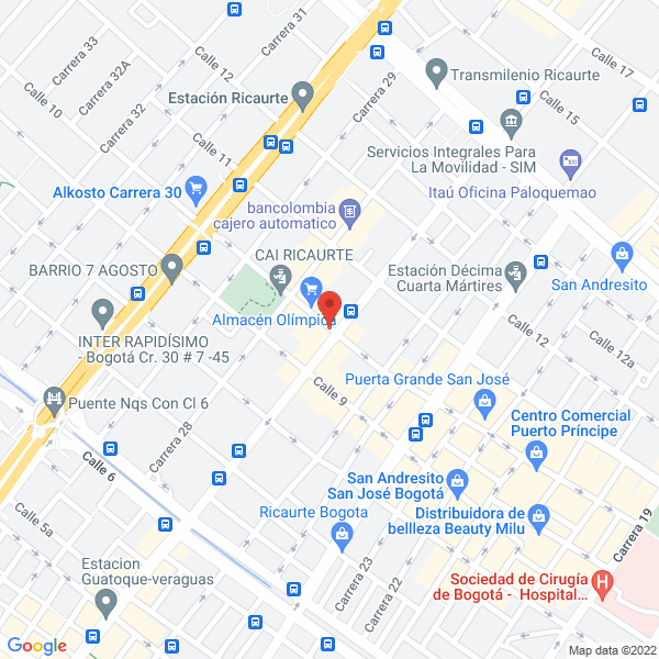 Mapa de Sebastián Oswaldo Contreras Ballesteros