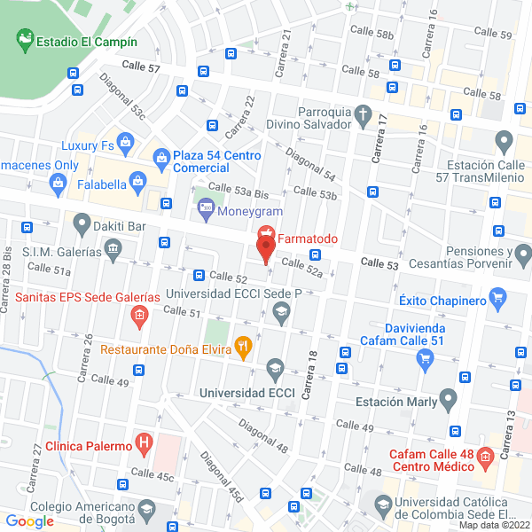 Mapa de Grupo Comercial Robles S.A.S.