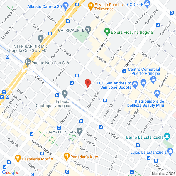 Mapa de Luis Eduardo Espitia Garcia