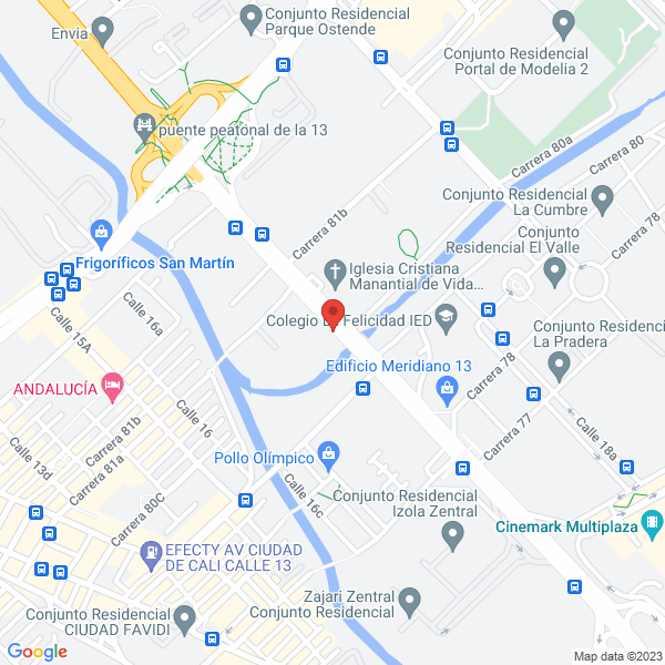 Mapa de Colonbiana De Ingenierias Y Construcciones Ltda Cidicon Ltda