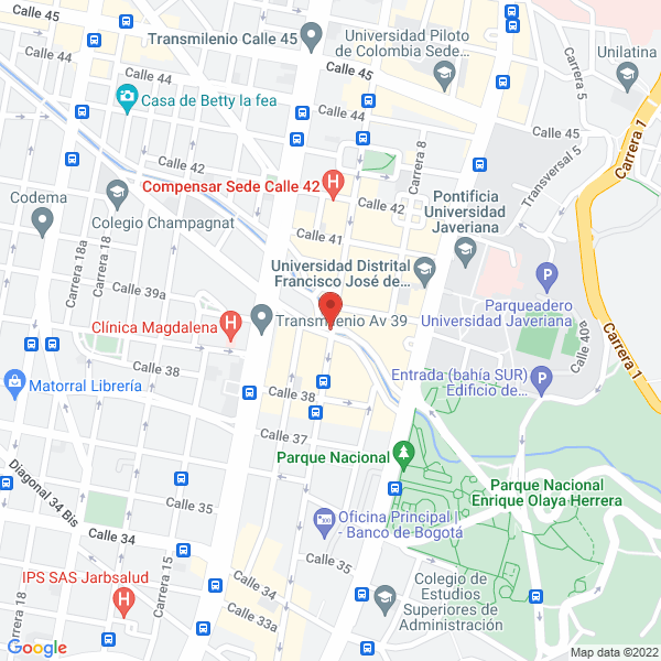 Mapa de Constructora De Vivienda Guaymaral S.A.