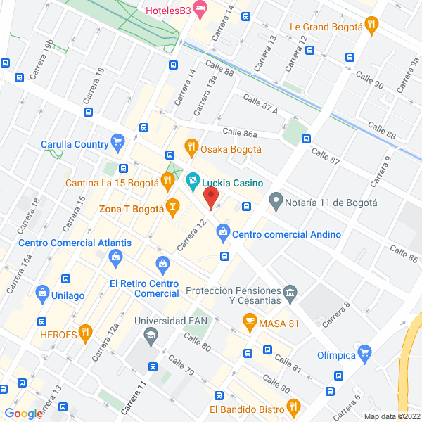 Mapa de Compañía Valor S.A.