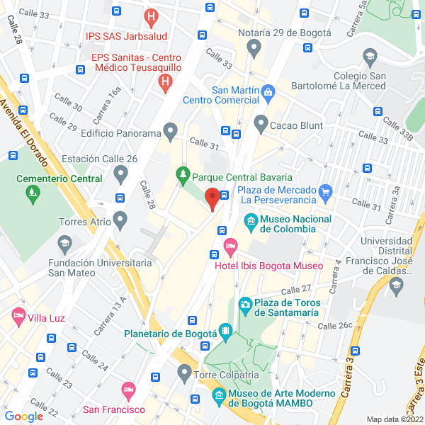 Mapa de Peluquería Manolo
