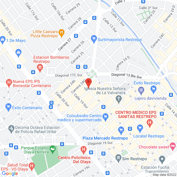 Mapa de Cueros De La Sabana