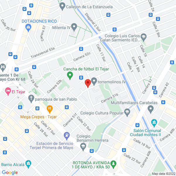 Mapa de Tecnisolder E.U.