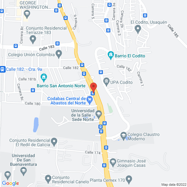 Mapa de Vending De Colombia S. A.