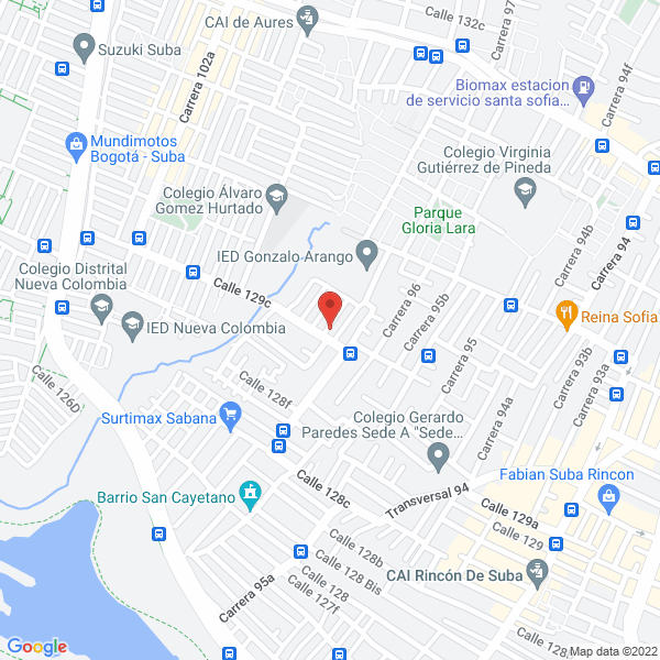Mapa de Soluelectricas Ltda.