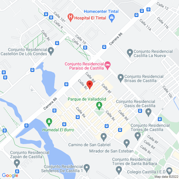 Mapa de Hr Repuestos Automotores S.A.S.