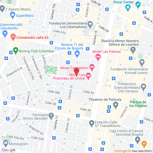 Mapa de Full Imagen Impresor E.U.