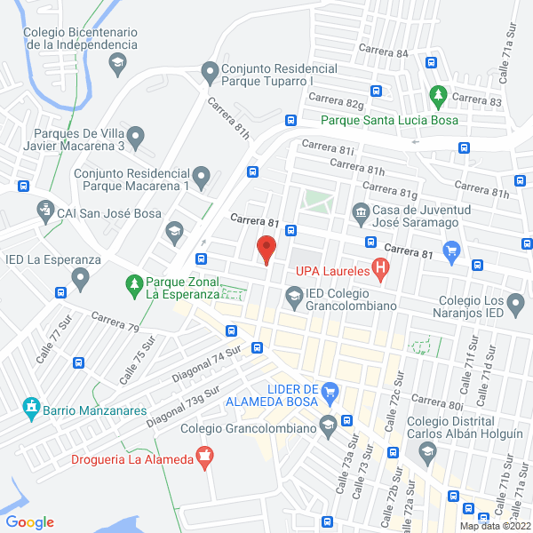 Mapa de Luis Ansester Galeano Toledo