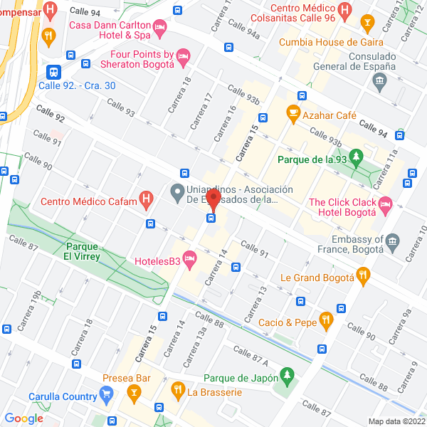 Mapa de Workplace Solutions Group Ltda