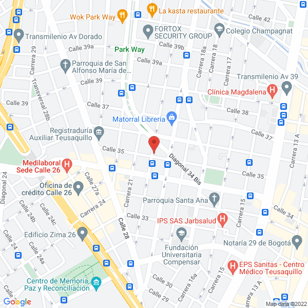 Mapa de Punto Empresarial S.A.S.