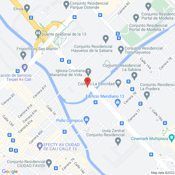 Mapa de Petrotest S.A.S.