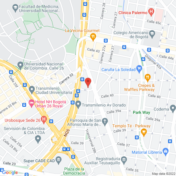 Mapa de Agencia De Seguros Bull Ltda.