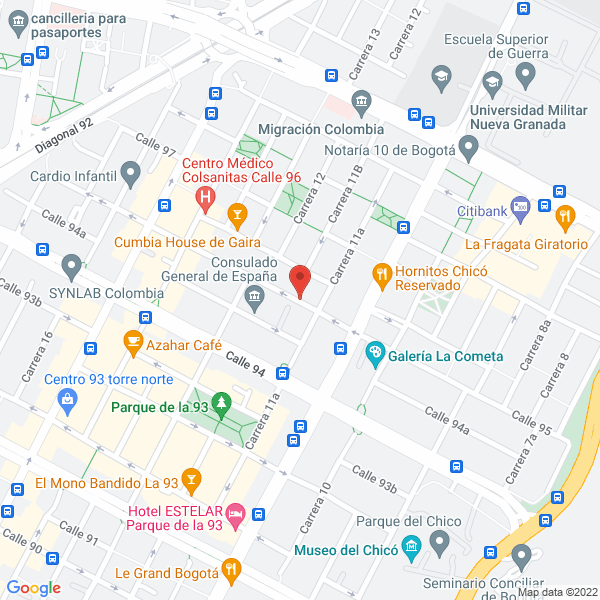 Mapa de Verona Platería Y Orfebrería Ltda.