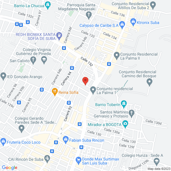 Mapa de Hover Salazar Lozano