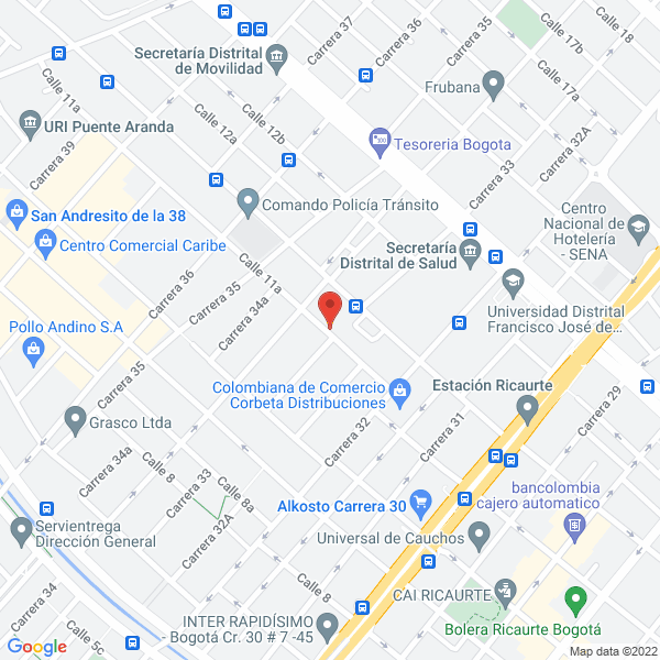 Mapa de Laboratorios S.O.S. Ltda.