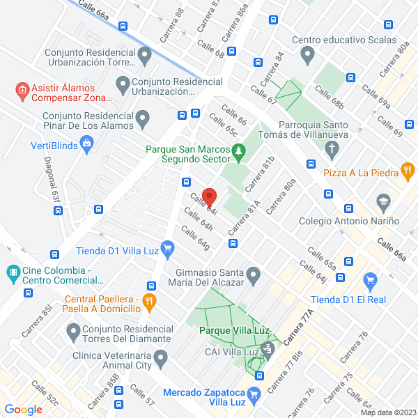 Mapa de Devy Express Lideres En Servicios De Aseo S.A.S.