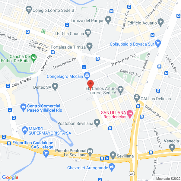 Mapa de Pintuprocesos Ltda.