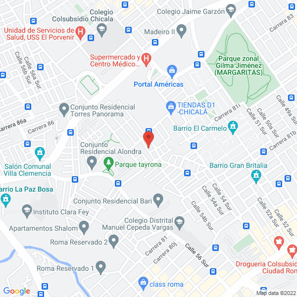 Mapa de Surtempaques Ltda.