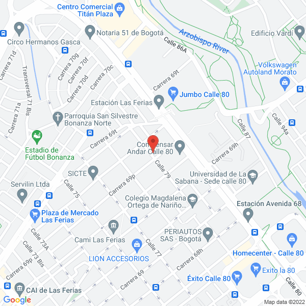 Mapa de Industrias Paher Ltda.