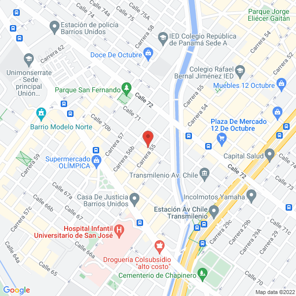 Mapa de Grupo Impresa Ltda.