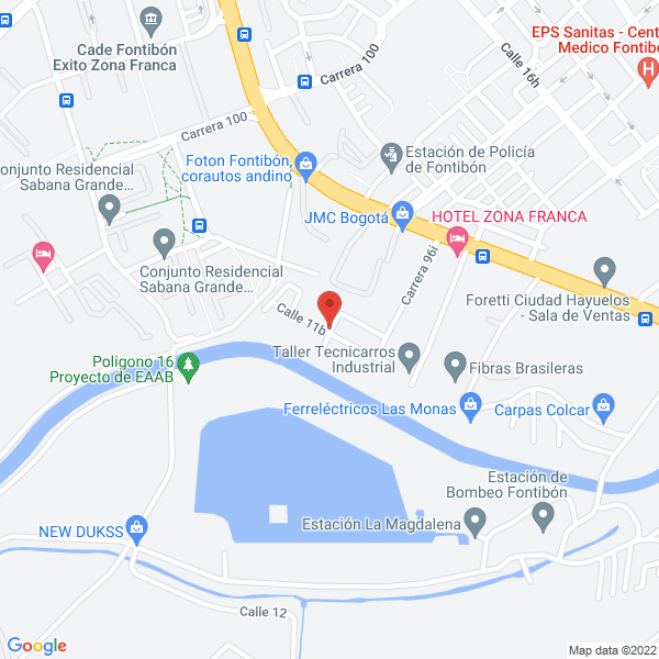 Mapa de Inversiones Guerrero Muñoz S. En C. S.
