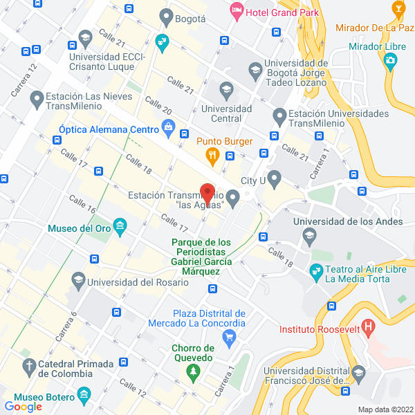Mapa de Efe Ltda
