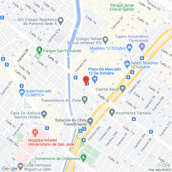 Mapa de Provimar Social Union Temporal