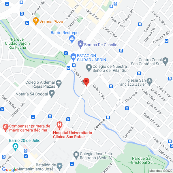 Mapa de J. Distribuciones S.A.S.