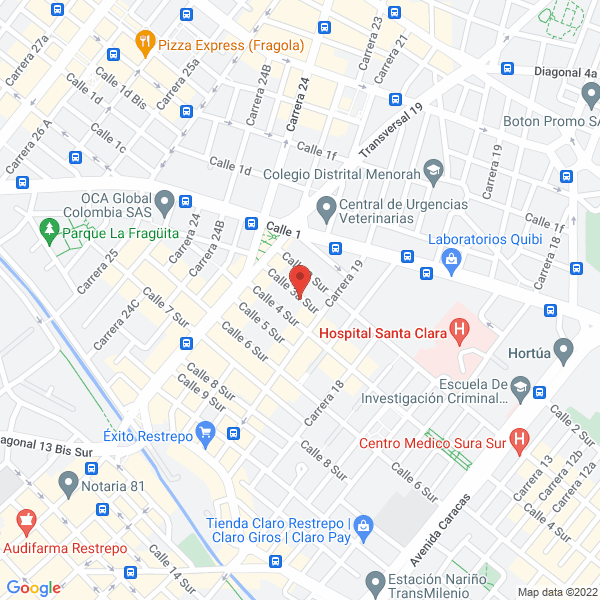 Mapa de Stella Serrano