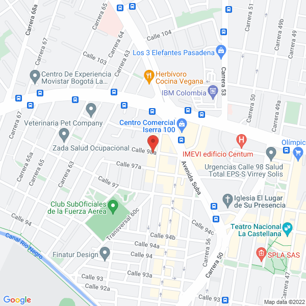 Mapa de Magia Colombia S.A.