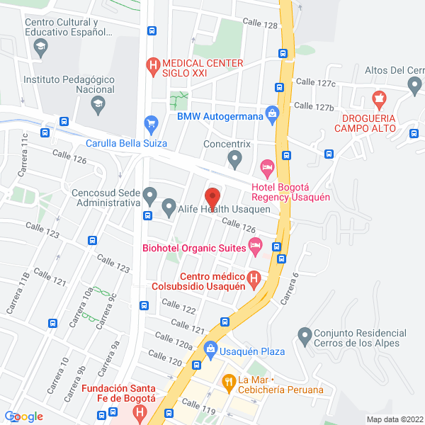Mapa de Botanic Republic S.A.