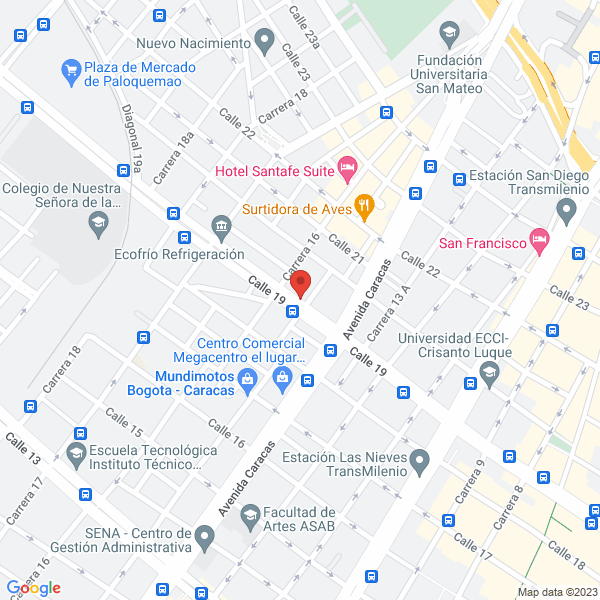 Mapa de Impartes Ltda.