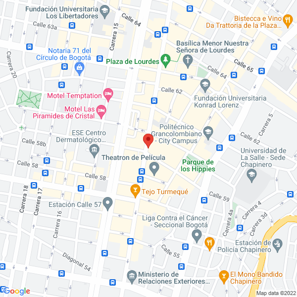Mapa de Salon Daly