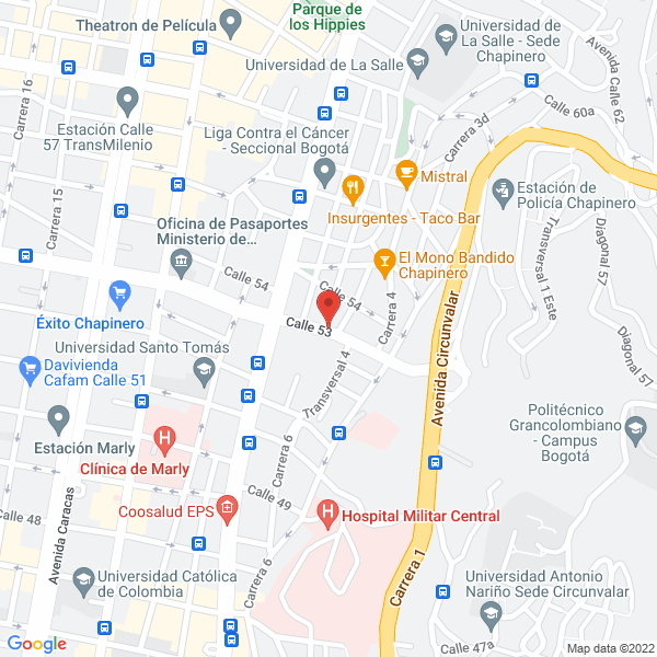 Mapa de All Seguros Ltda.