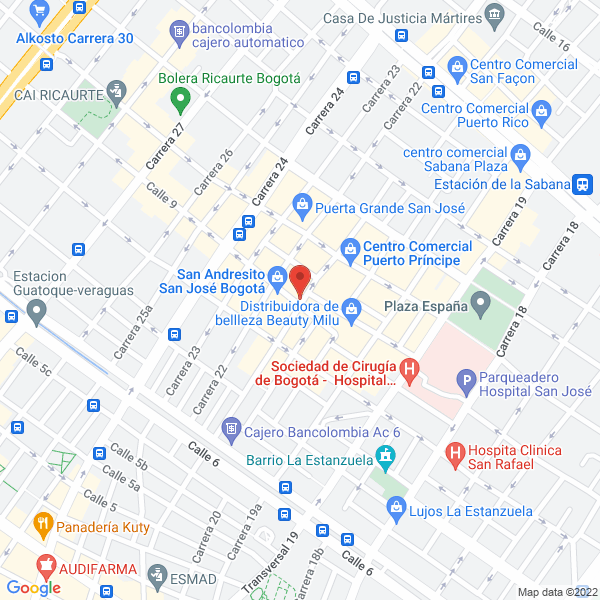 Mapa de Jamilton Acevedo