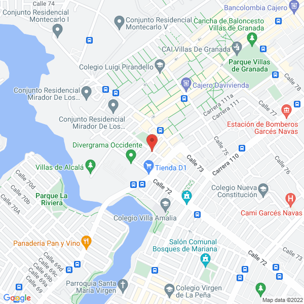 Mapa de Myriam Esperanza Rodríguez González