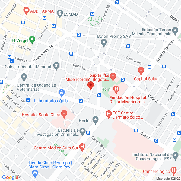 Mapa de Termicol