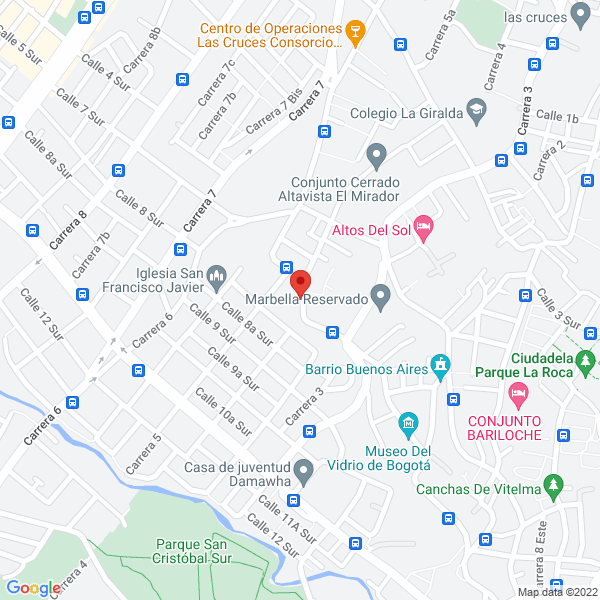 Mapa de Sociedad Industrial Colombiana Ltda.