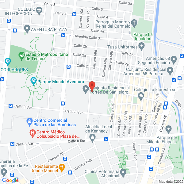 Mapa de Jgmc Ingenieria S.A.S.