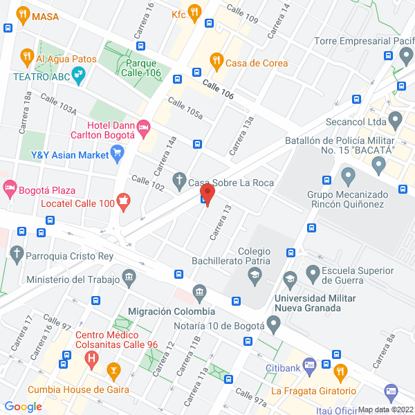 Mapa de Bsp S. En C.S.