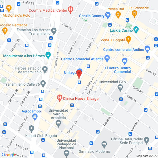 Mapa de Everiteltd Suministros S.A.S.